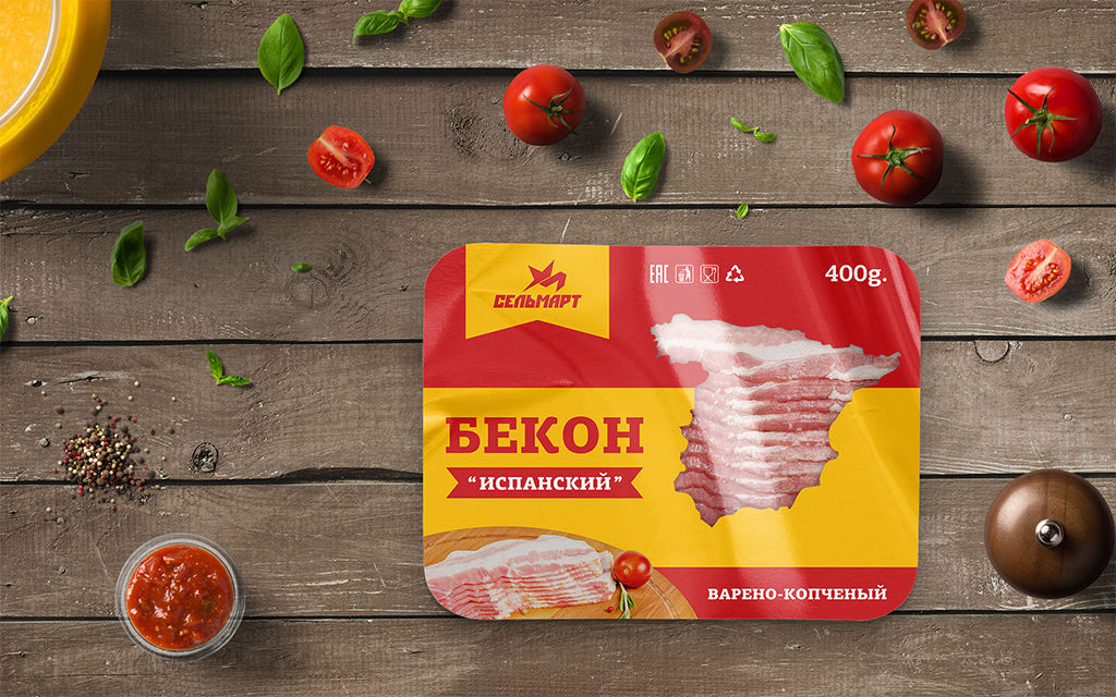 Бекон испанский "Сельмарт"