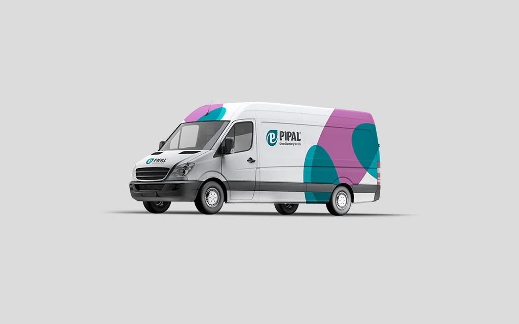 Фирменный стиль химической компании PIPAL