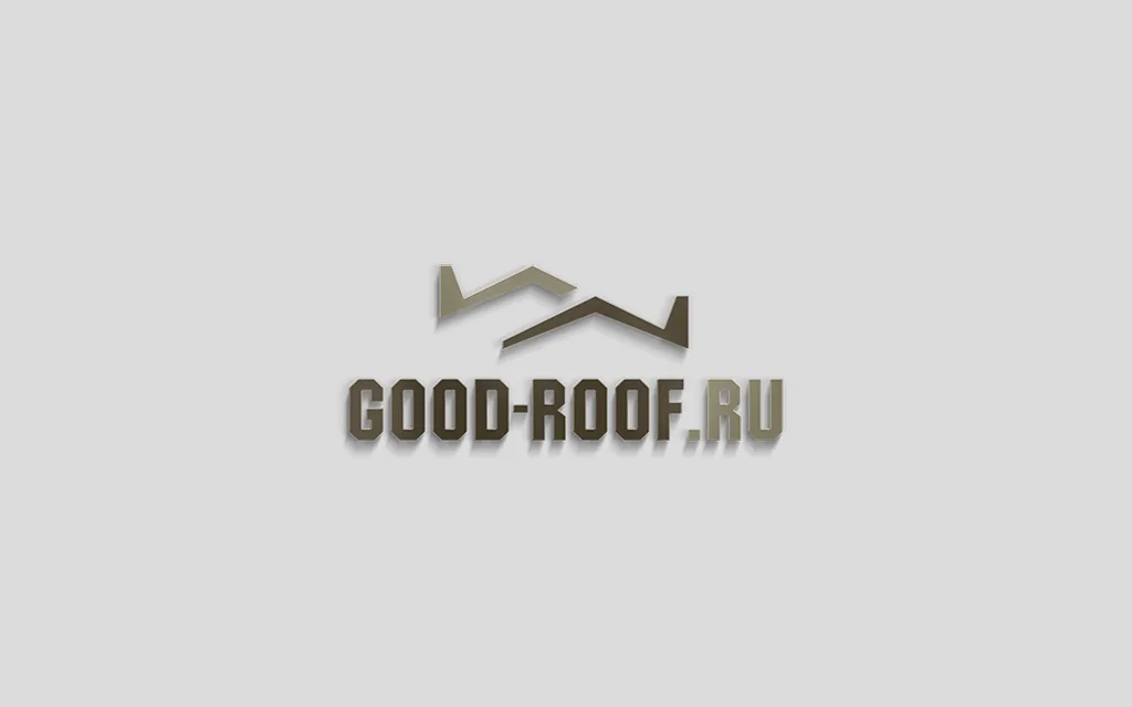 Логотип магазина кровельных материалов Good-Roof