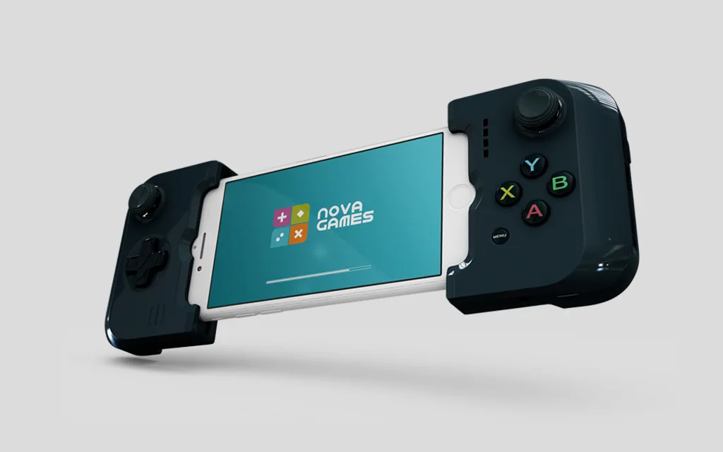 Логотип игровой студии NovaGames