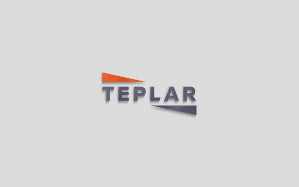 Логотип компании по отоплению Teplar