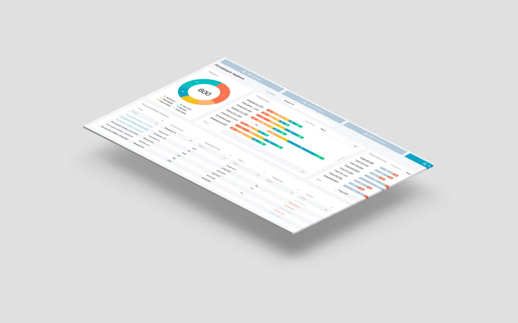 Дизайн CRM-системы транспортной компании Amiros