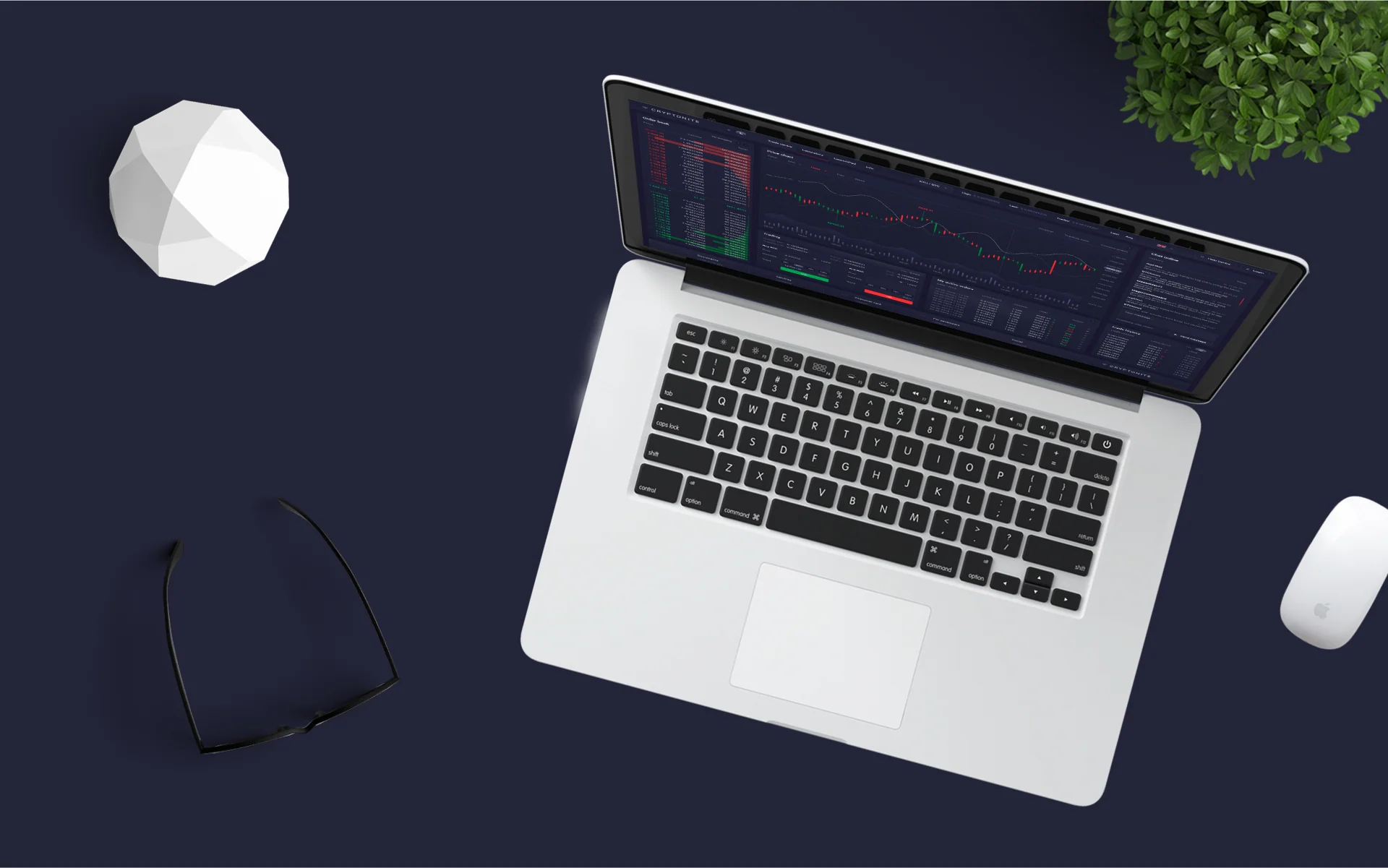 Дизайн криптовалютной биржи CRYPTONIT — макет 12