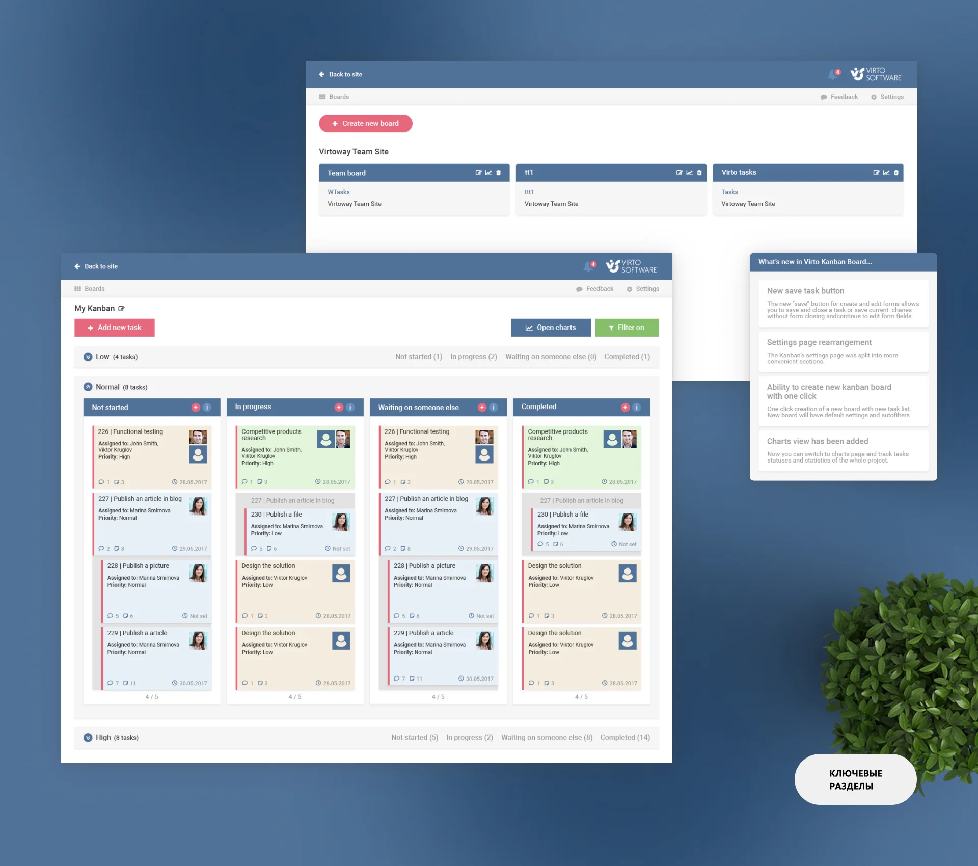 Дизайн CRM-системы Virtosoftware на SharePoint — макет 6